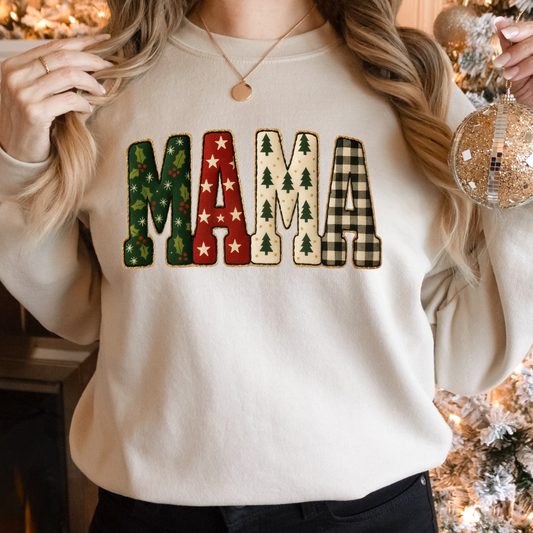 Adult- Holiday Mama Sweatshirt