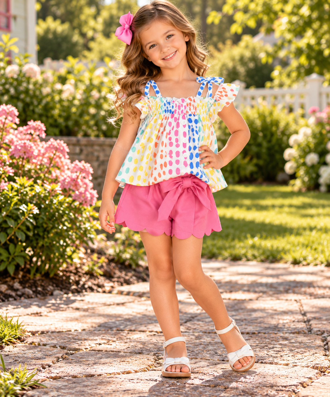 Polka Dot Short Set
