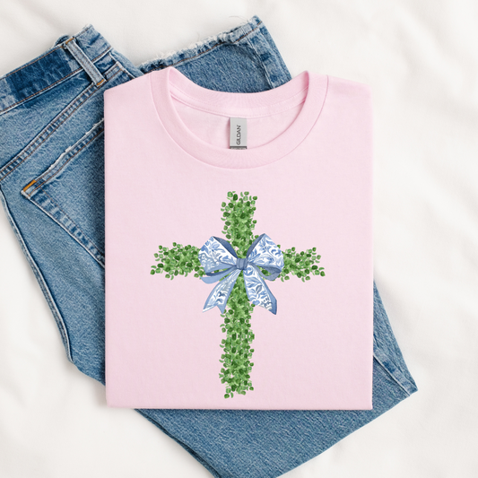 Blue Ribbon Cross