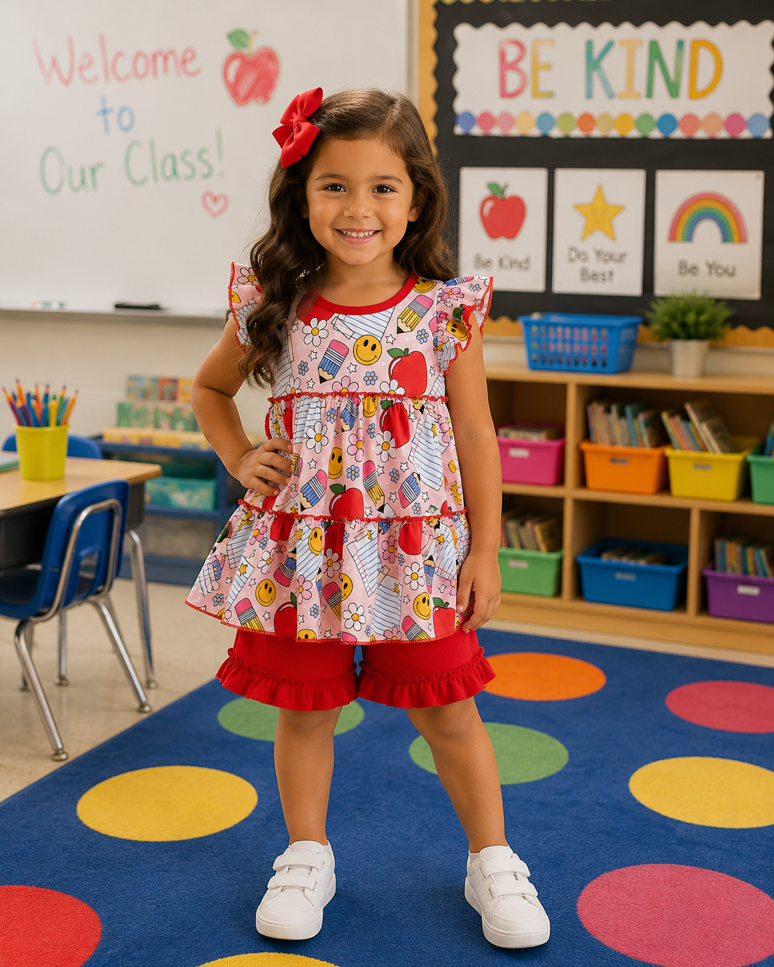 School Fun Short Set