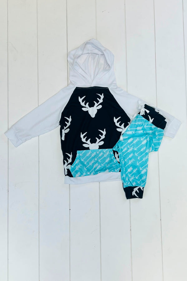 Deer Jogger Pant Set