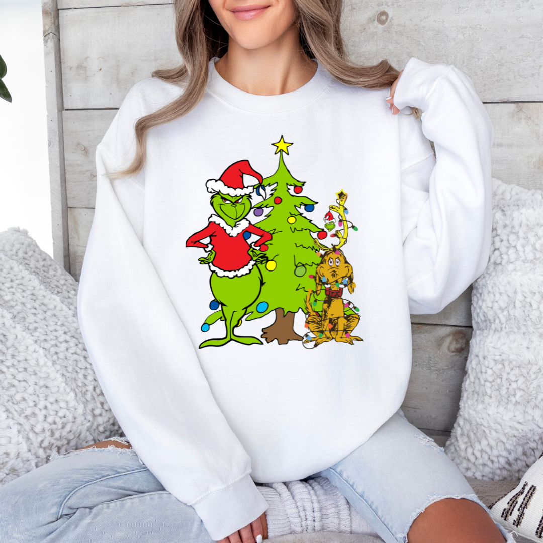 Grinch Max Sweatshirt dashofglittercom
