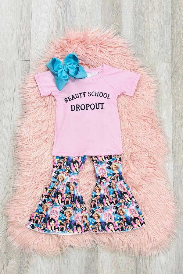 Beauty School Drop Out Bell Pant Set