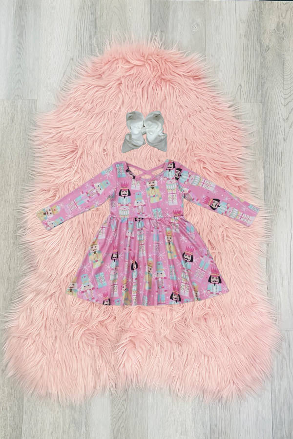 Cross Back Nutcracker Dress