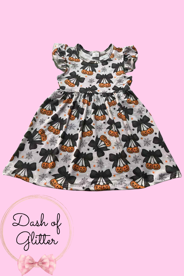 Pumpkin Bow Dress