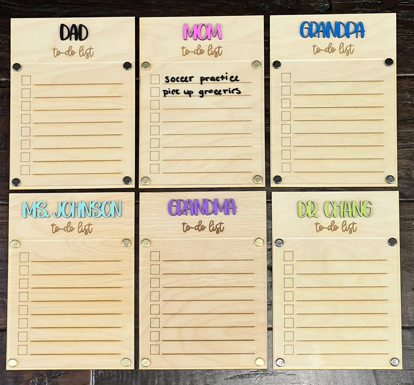 Dry Erase To-Do List- CUSTOMIZE!