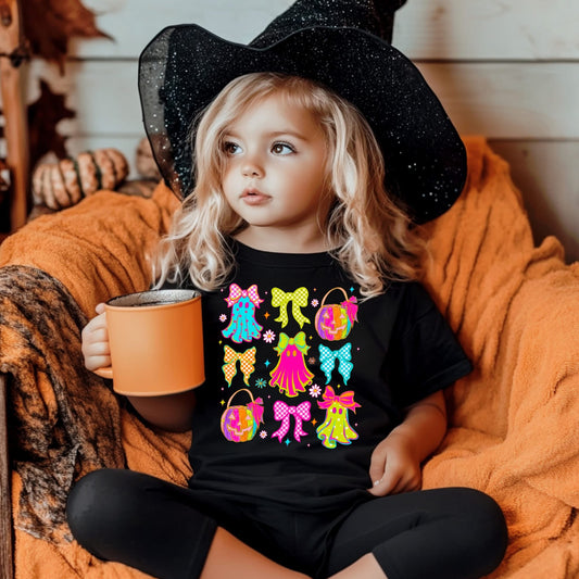 Neon Ghost & Pumpkin Coquette