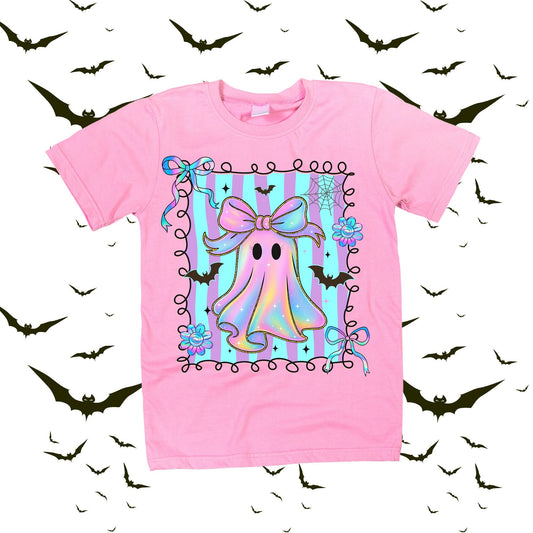 Aqua Stripe Iridescent Ghost