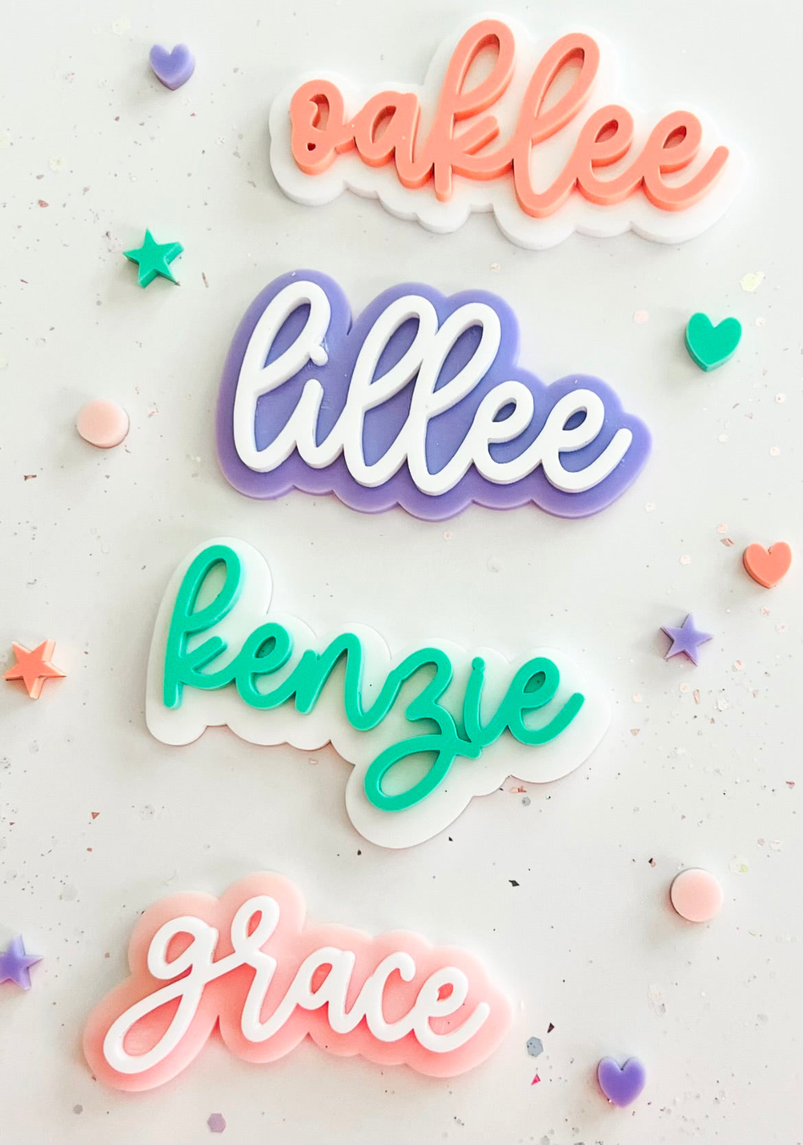 Name Hair Clip- Many Options