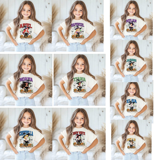 HALLOWEEN PRINCESSES ( LEAVE PRINCESS IN THE NOTES)