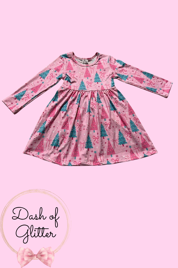 Pink Tree Dress