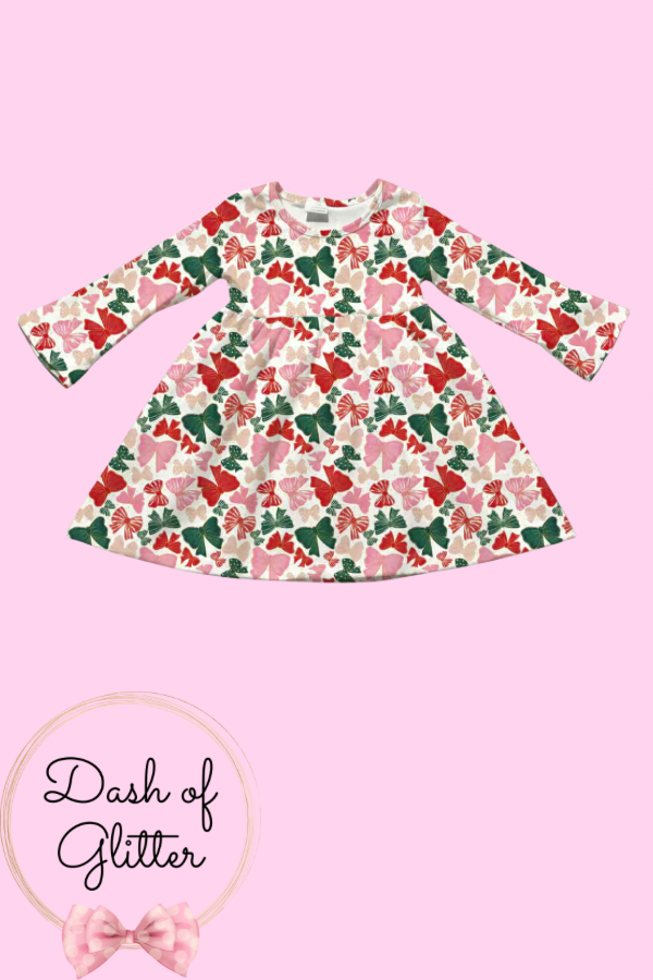 Holiday Bow Dress