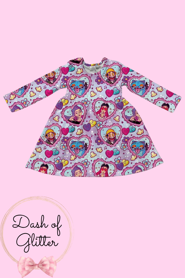 Huntrix Heart Frame Dress