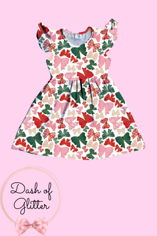 Holiday Bow Dress
