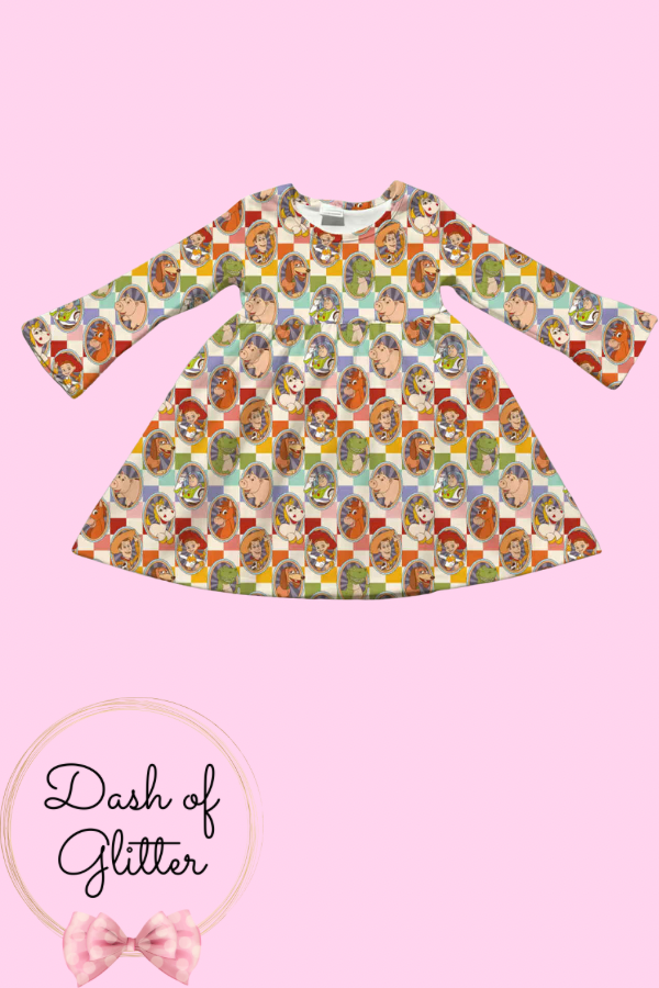 Checkered Toy Friends