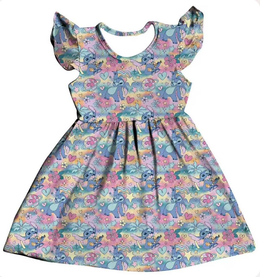 Pastel Alien Dress