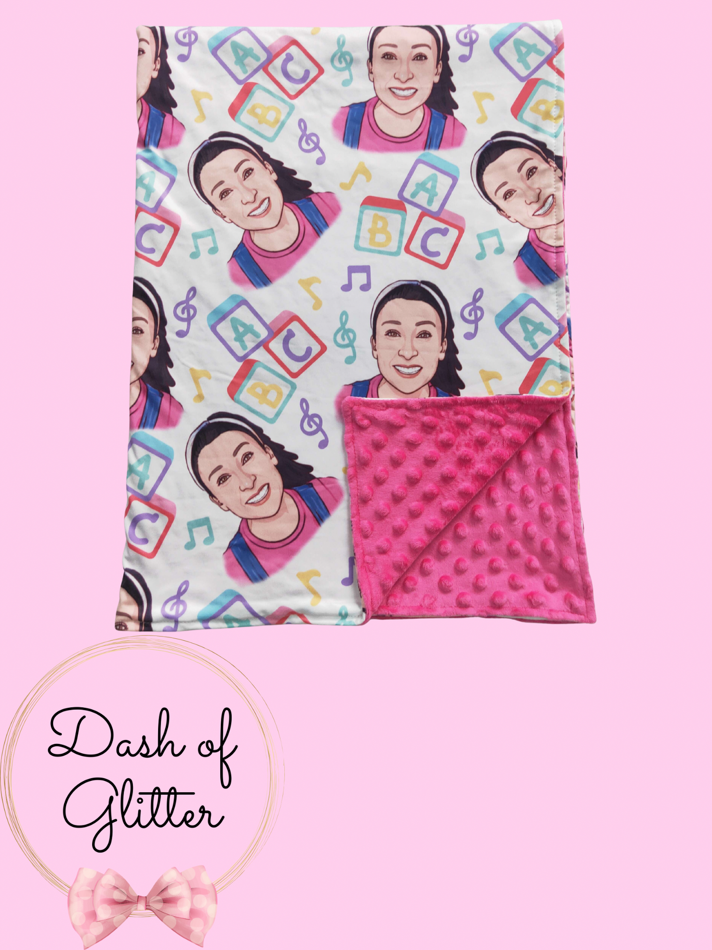 Let's Sing Minky Blanket