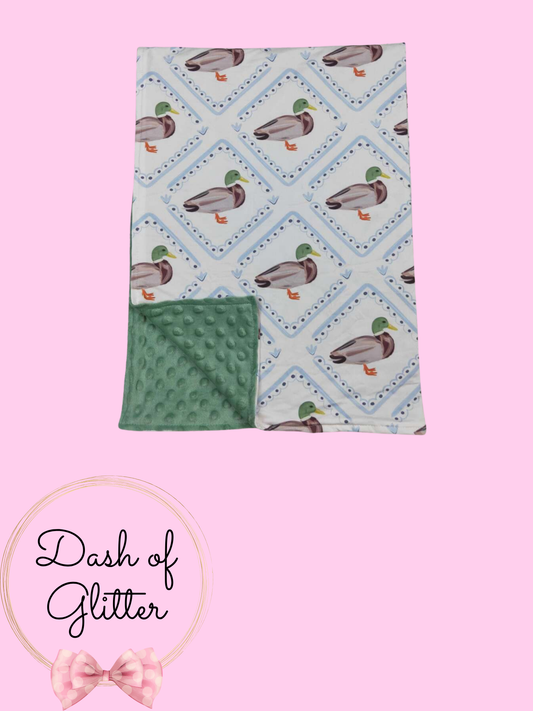 Duck Minky Blanket
