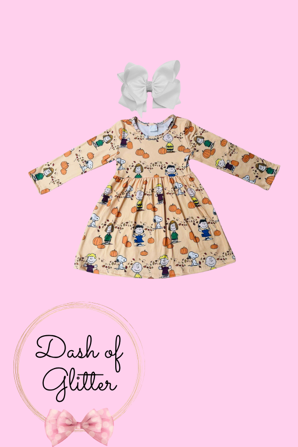 A Charlie Pumpkin Patch Dress