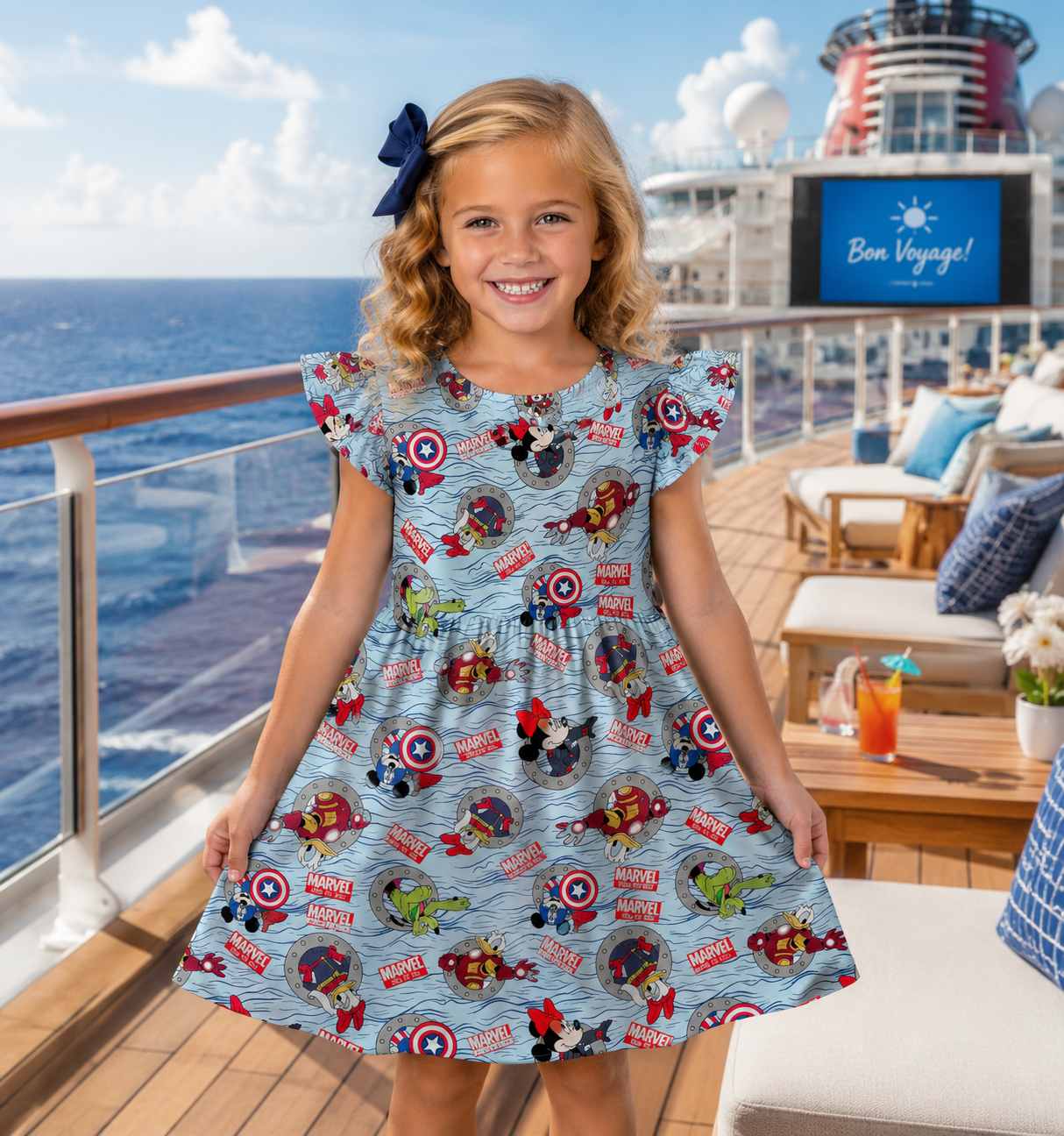 Superhero Cruise Dress