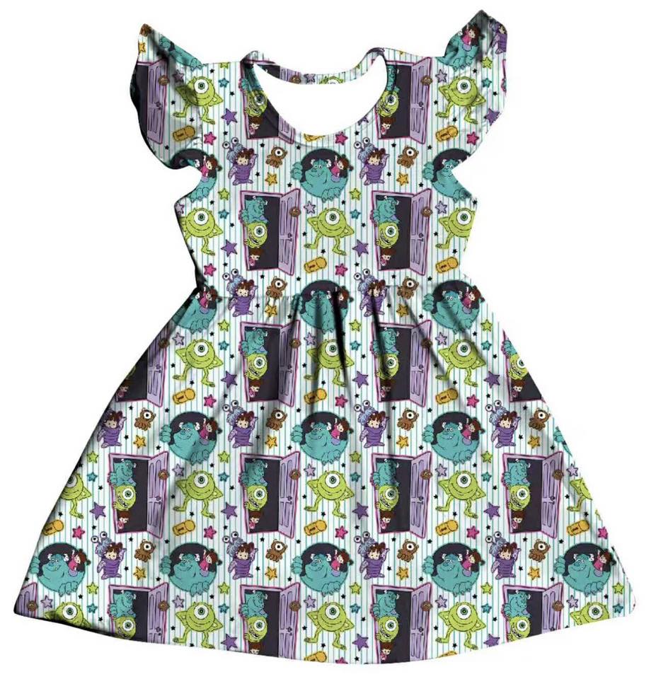 Stripe Boo Dress