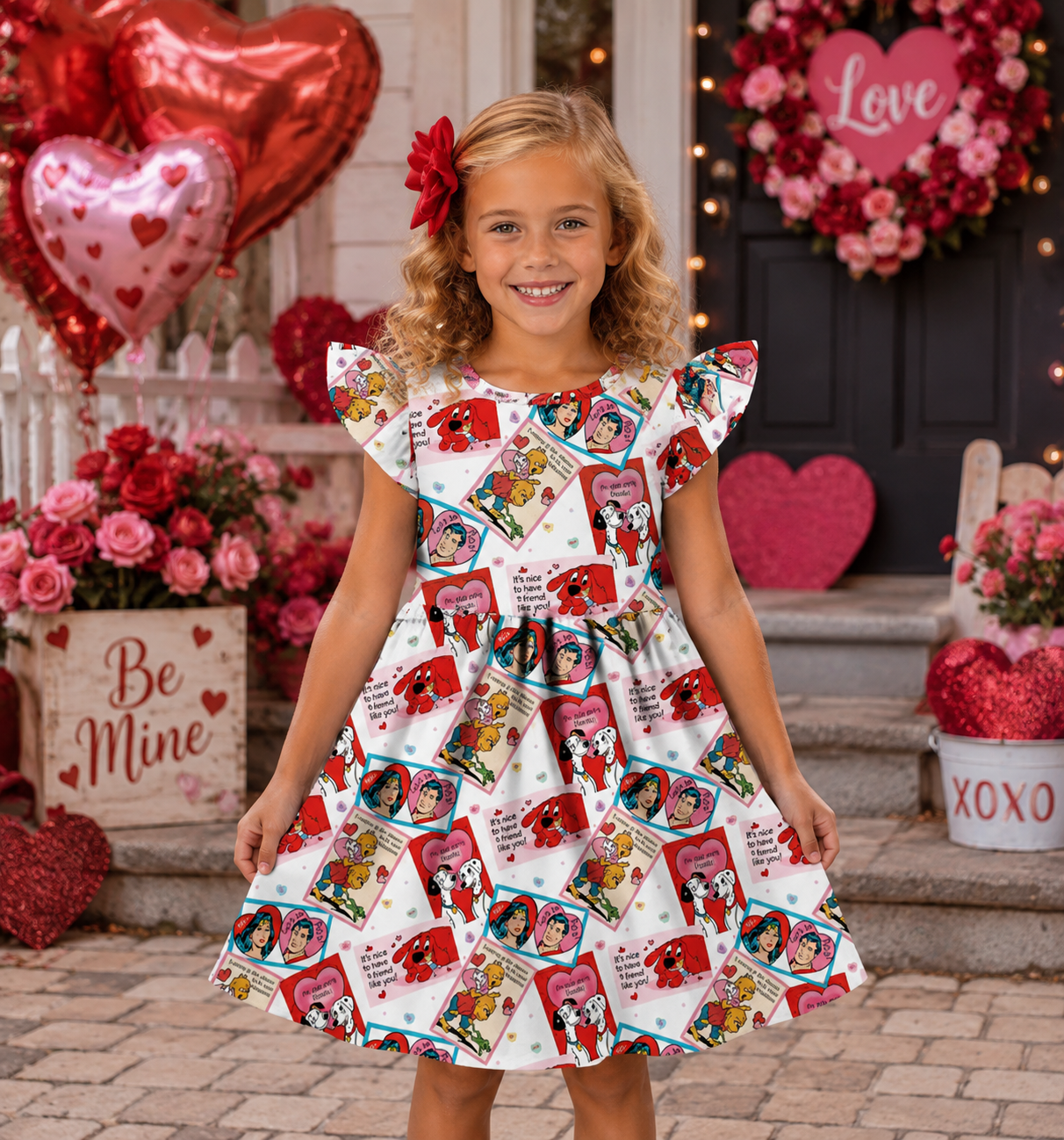 Valentine Cards Dress