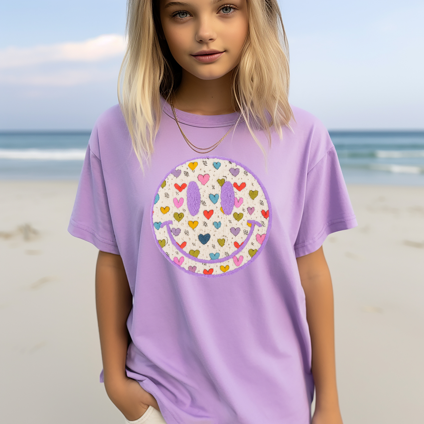 Youth-Fuzzy Heart Smiley