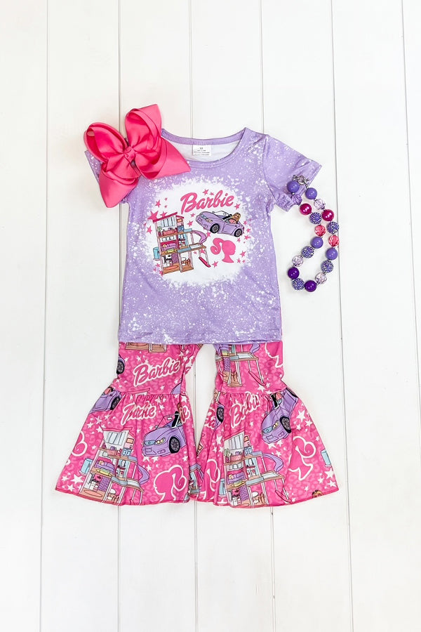 Lavender Barbie Pant Set