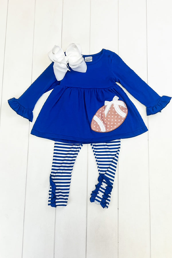 Royal Blue Football Pant Set- CAN PICK COLOR OF NAME
