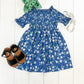 Mama & Me- Blue Floral Dress
