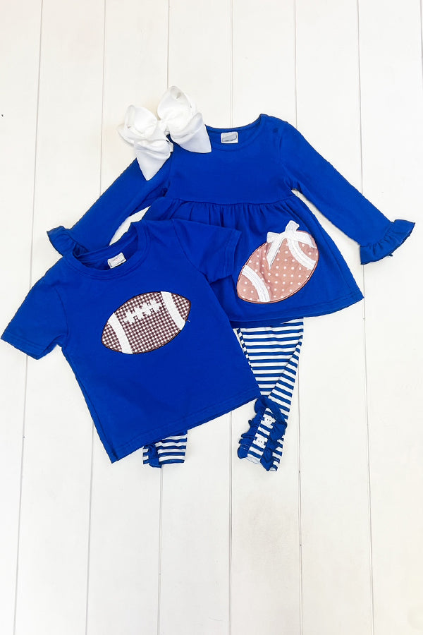 Royal Blue Football Pant Set- CAN PICK COLOR OF NAME