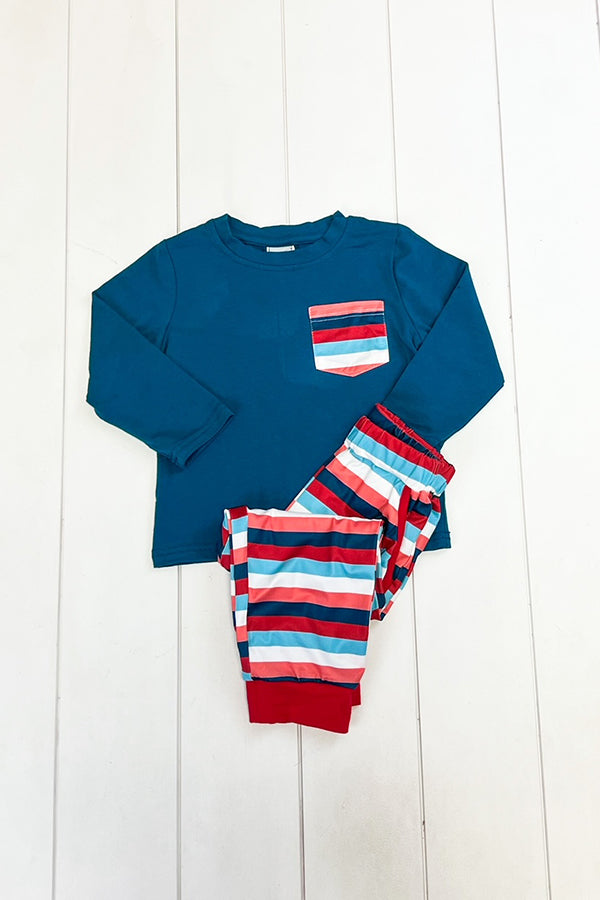 Stripe Pocket Jogger