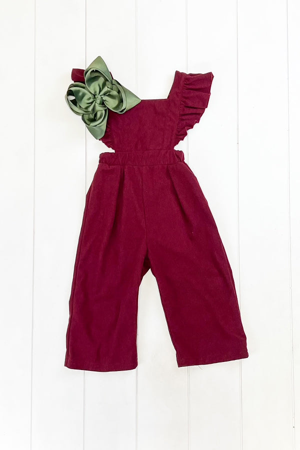 Burgundy Jumpsuit