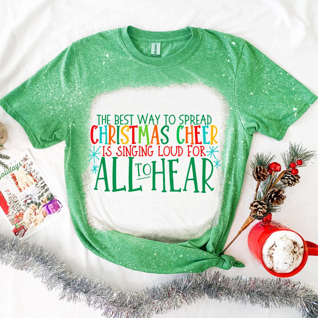 Christmas Cheer For All To Hear-3 Colors