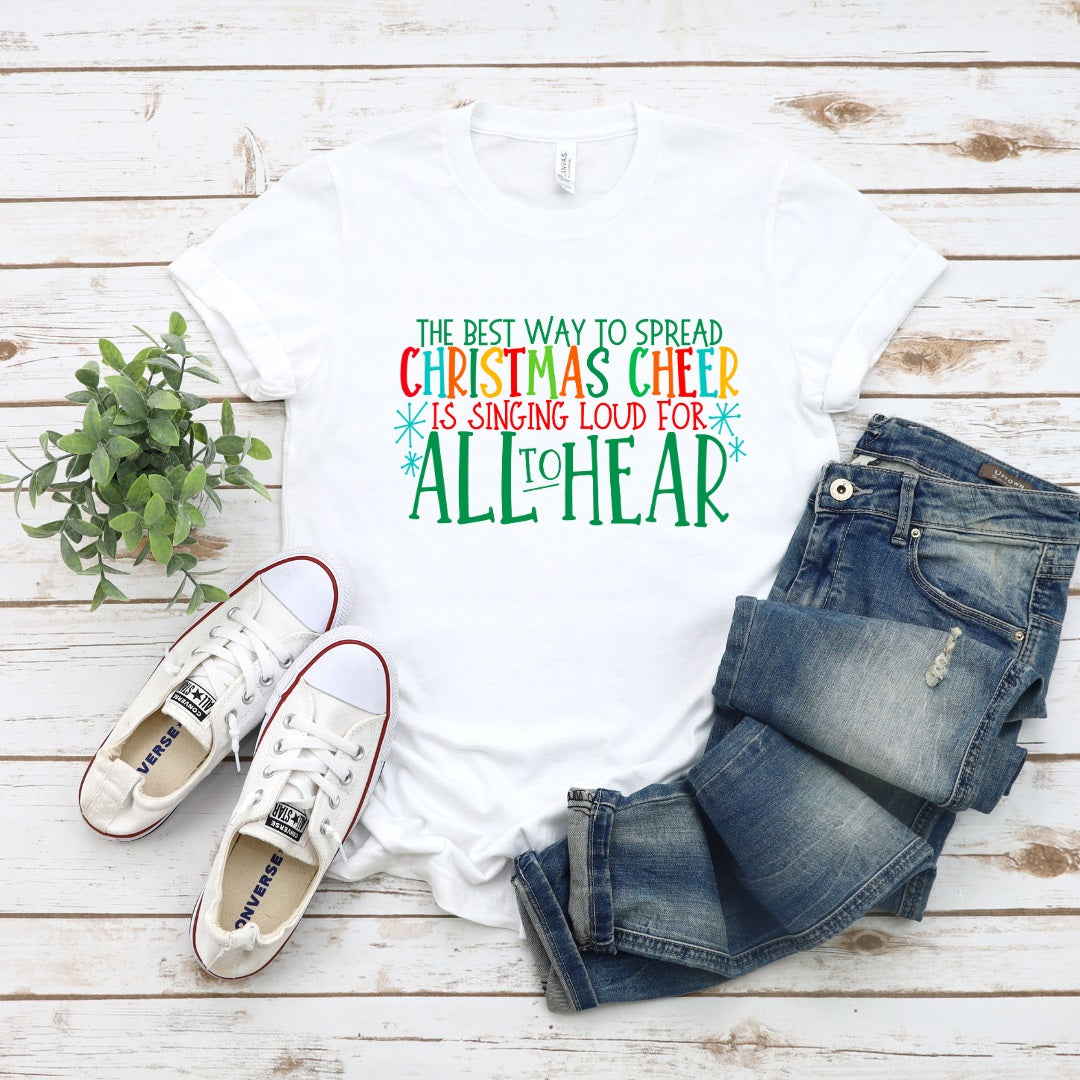 Christmas Cheer For All To Hear-3 Colors