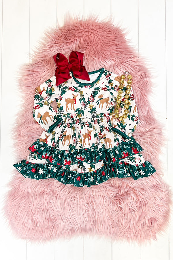 Christmas Deer Dress