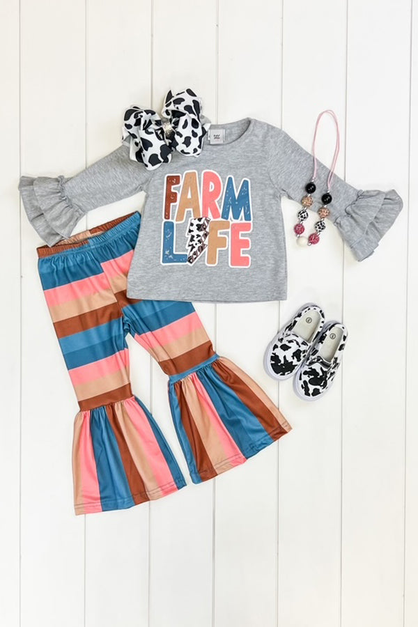 Farm Life Bell Pant Set