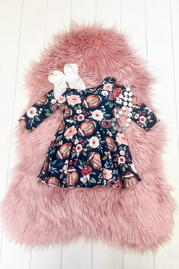 Floral Football Dress