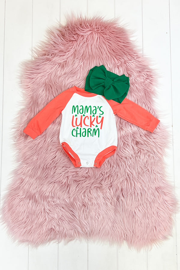 Unisex-Mama's Lucky Charm Onesie