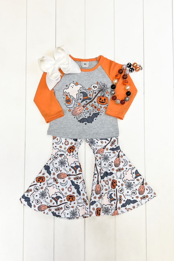 Spooky Things Bell Pant Set