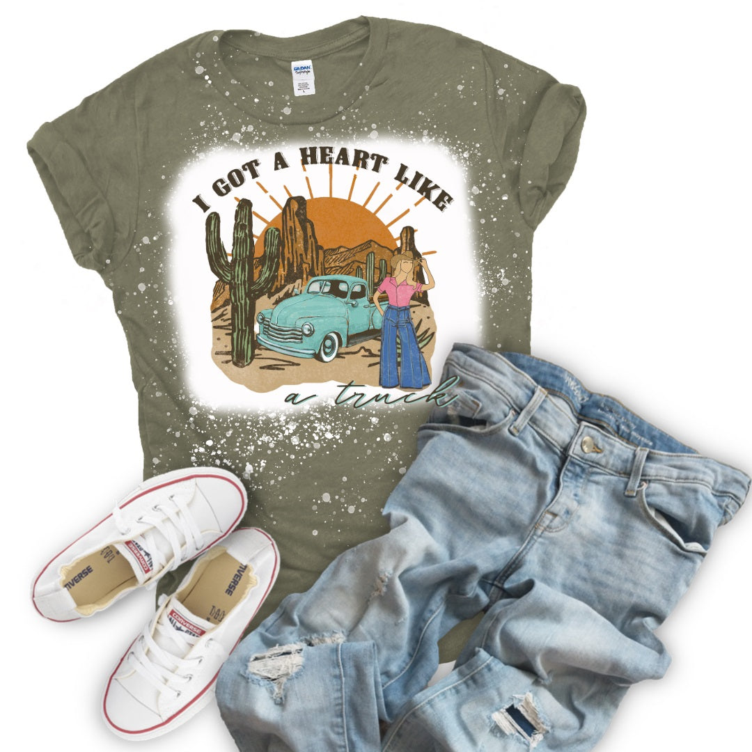Heart Like A Truck-2 COLORS