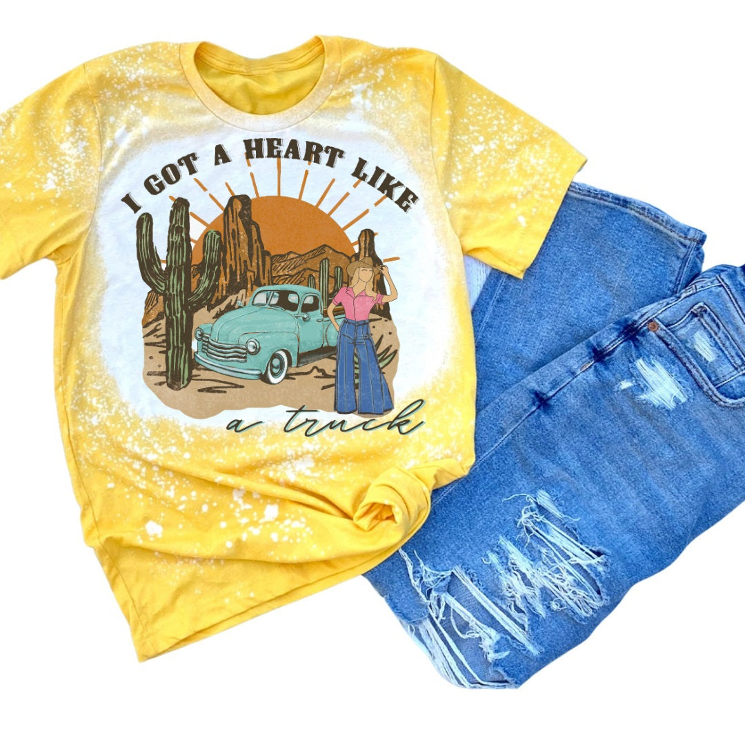 Heart Like A Truck-2 COLORS