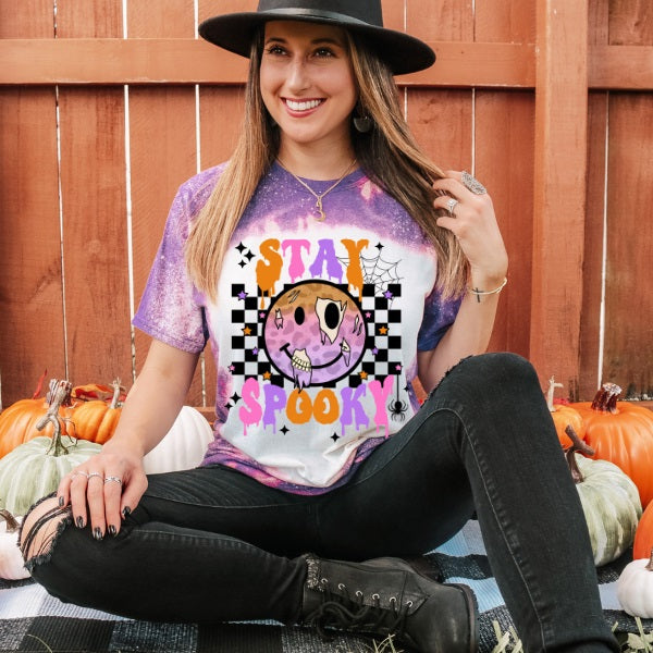 Checkered Stay Spooky-2 Colors