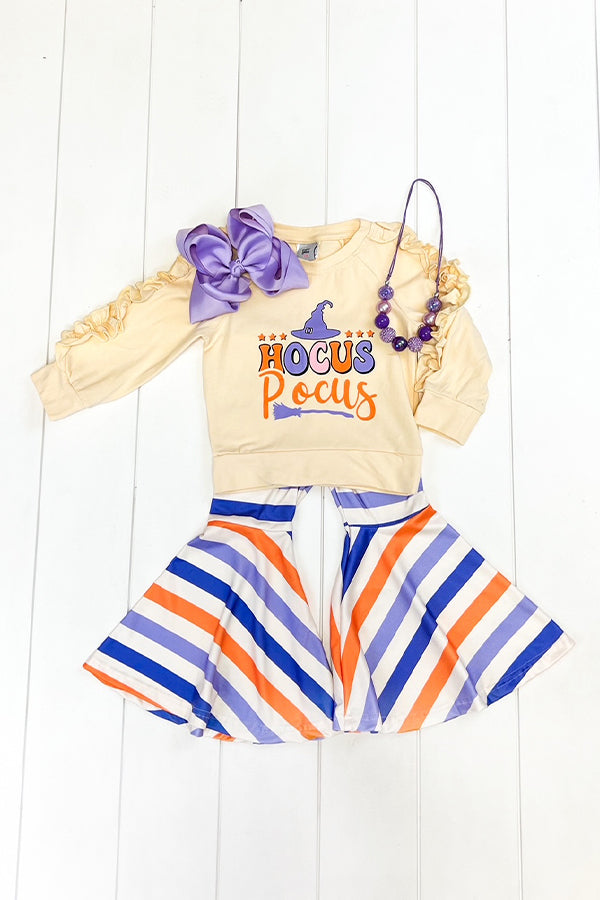 Hocus Pocus Stripe Bell Pant Set