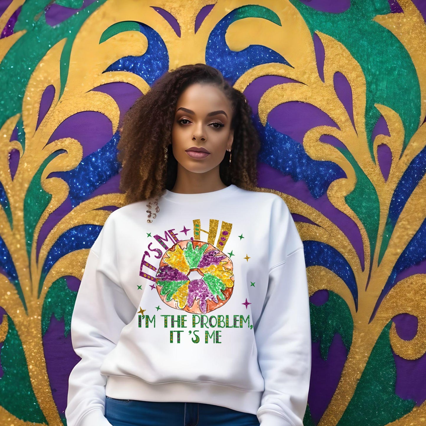 King Cake Problem Sweatshirt