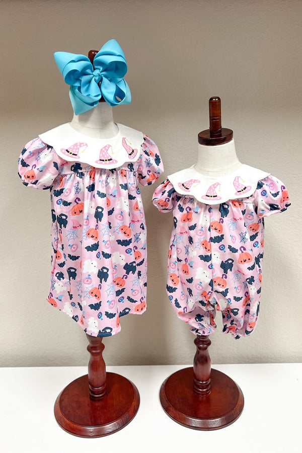 Pink Witchy Romper