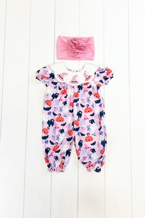 Pink Witchy Romper