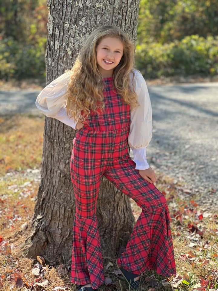 Christmas Plaid Jumper