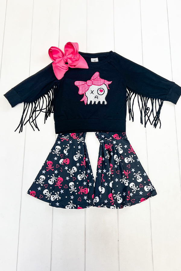 Preppy Skull Pant Set