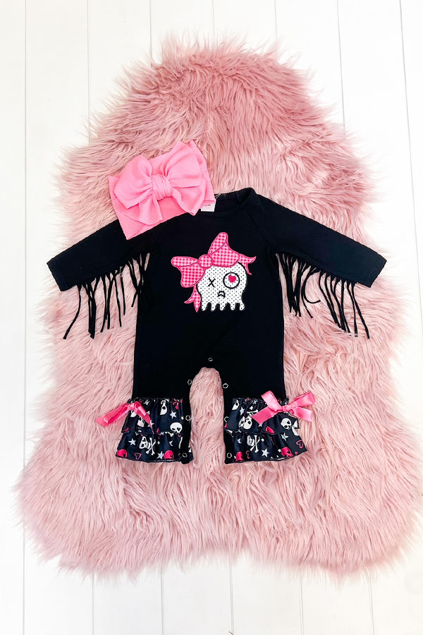 Preppy Skull Romper